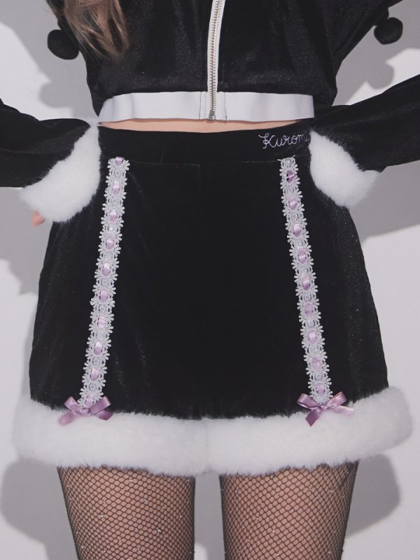 画像27: 【即日発送】【サンリオ】クロミ3wayセットアップルームウェア【4点セット】【S-L/1カラー】[HC02] (27)