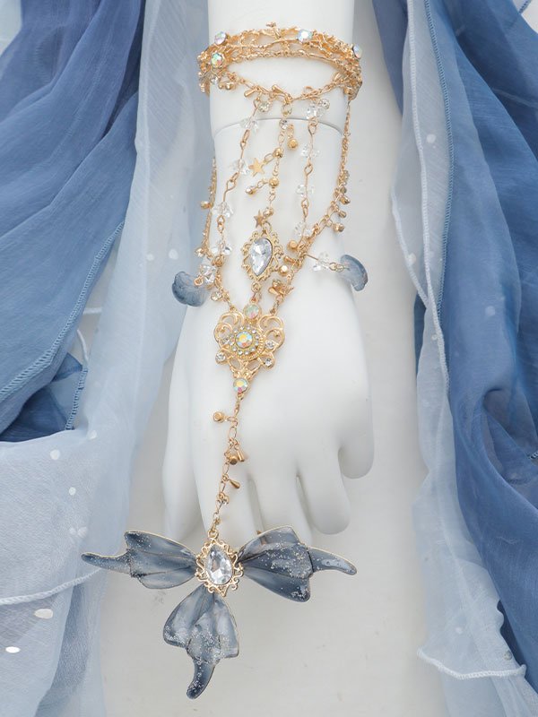 画像10: 【即日発送】【ハロウィン】 エキゾチックエルフヘッド/ハンドアクセ ハロウィン小物 単品【コスプレ2点セット/2カラー】[HC03] (10)