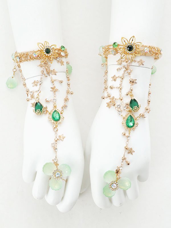 画像16: 【即日発送】【ハロウィン】 エキゾチックエルフヘッド/ハンドアクセ ハロウィン小物 単品【コスプレ2点セット/2カラー】[HC03] (16)