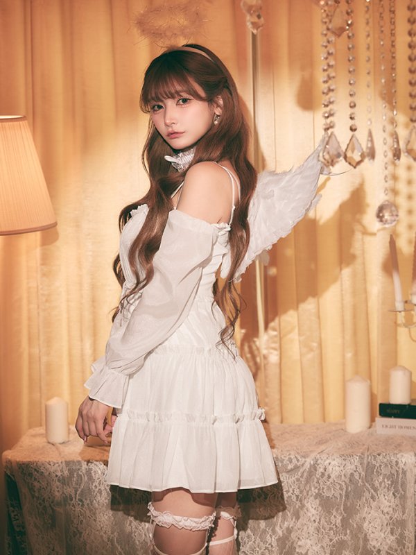モデル：まみ　身長：161cm　着用サイズ：Sサイズ