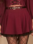 画像22: 【送料無料！】【ハロウィン】ゴシックテイストオフショル洋風メイドコスプレ / ケープ長袖リボンデビルコスプレ[OF03] (22)