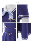 画像18: 【ハロウィン】CAロングフレア【コスプレ4点SET】【S-XLサイズ】[OF03]加藤美南着用 (18)