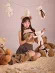 画像5: 【送料無料！】【ハロウィン】もこもこベアプリーツセットアップ【コスプレ6点SET】【XS-Mサイズ】【予約/9月下旬発送予定】[OF03]吉木千沙都（ちぃぽぽ）着用 (5)
