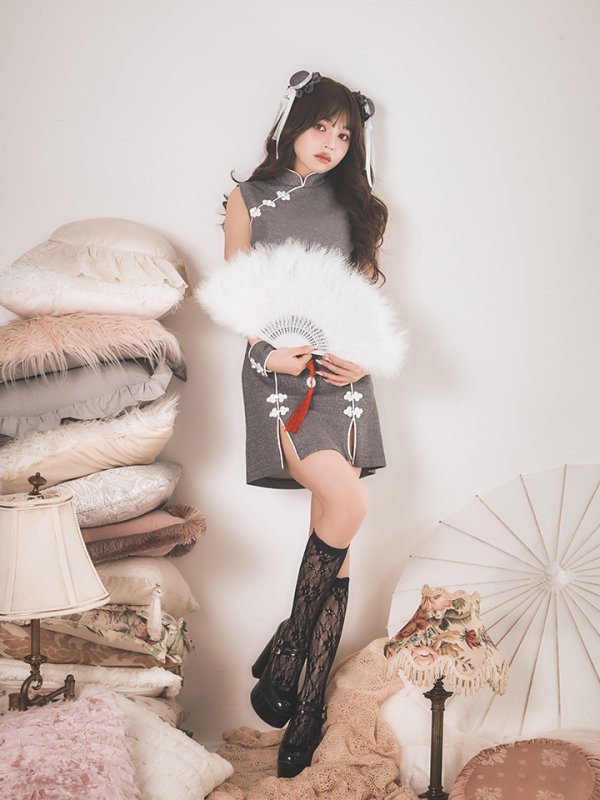 モデル：吉木千沙都（ちぃぽぽ）身長：158cm　着用サイズ：Sサイズ