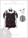 画像7: 【即日発送】【送料無料！】【ハロウィン】レースアップリボンデビルコスプレ【コスプレ6点SET】【S-Mサイズ/3カラー】[OF04] (7)