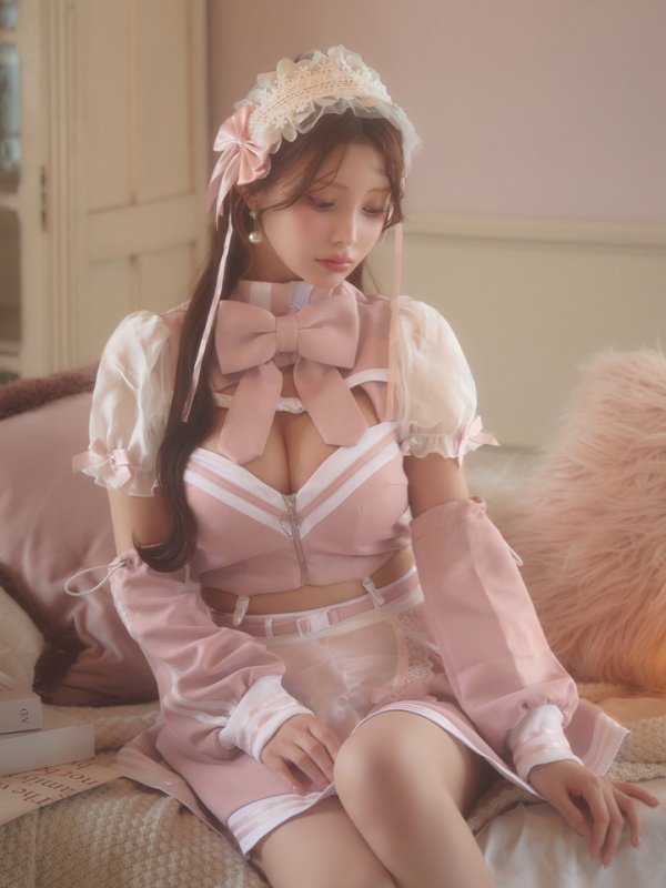 モデル：ももか　身長156cm　着用サイズ：Sサイズ