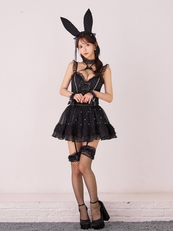 モデル：にじほ 身長：159cm　着用サイズ：Sサイズ