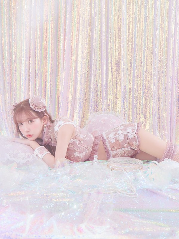 画像14: 【ハロウィン】【sugar nine×マリームーンコラボ】 マリームーンコラボセットアップチャイナ 【コスプレ5点セット】 【XS-Mサイズ/4カラー】 [YMT] (14)