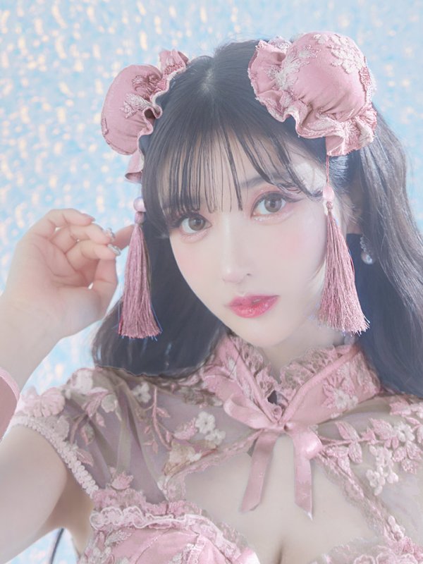 画像24: 【ハロウィン】【sugar nine×マリームーンコラボ】 マリームーンコラボセットアップチャイナ 【コスプレ5点セット】 【XS-Mサイズ/4カラー】[OF04] (24)