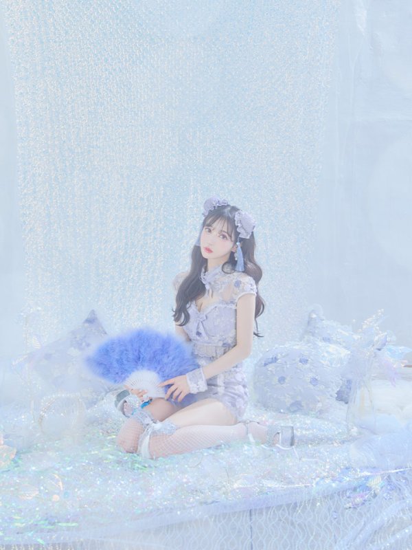 画像10: 【ハロウィン】【sugar nine×マリームーンコラボ】 マリームーンコラボセットアップチャイナ 【コスプレ5点セット】 【XS-Mサイズ/4カラー】[OF04] (10)