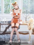 画像2: 【即日発送】【ハロウィン】【sugar nine×マリームーンコラボ】 レースフォックス / ブラウンきつね【コスプレ7点セット】【S-Mサイズ】[YMT] (2)