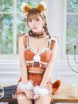 画像3: 【即日発送】【ハロウィン】【sugar nine×マリームーンコラボ】 レースフォックス / ブラウンきつね【コスプレ7点セット】【S-Mサイズ】[YMT] (3)
