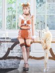 画像7: 【即日発送】【ハロウィン】【sugar nine×マリームーンコラボ】 レースフォックス / ブラウンきつね【コスプレ7点セット】【S-Mサイズ】[YMT] (7)