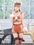 画像9: 【即日発送】【ハロウィン】【sugar nine×マリームーンコラボ】 レースフォックス / ブラウンきつね【コスプレ7点セット】【S-Mサイズ】[YMT] (9)