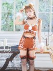 画像11: 【即日発送】【ハロウィン】【sugar nine×マリームーンコラボ】 レースフォックス / ブラウンきつね【コスプレ7点セット】【S-Mサイズ】[YMT] (11)