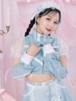 画像11: 【即日発送！】【sugar nine×マリームーンコラボ】 【ハロウィン】マリームーンコラボジャージメイド 【コスプレ8点セット】 【XS-Lサイズ/2カラー】[YMT] (11)