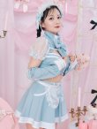 画像7: 【即日発送！】【sugar nine×マリームーンコラボ】 【ハロウィン】マリームーンコラボジャージメイド 【コスプレ8点セット】 【XS-Lサイズ/2カラー】[YMT] (7)