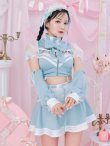 画像9: 【即日発送！】【sugar nine×マリームーンコラボ】 【ハロウィン】マリームーンコラボジャージメイド 【コスプレ8点セット】 【XS-Lサイズ/2カラー】[YMT] (9)