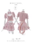 画像40: 【即日発送！】【sugar nine×マリームーンコラボ】 【ハロウィン】マリームーンコラボ制服ネコセットアップ 【コスプレ7点セット】 【XS-Lサイズ/2カラー】[YMT] (40)