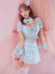 画像25: 【即日発送！】【sugar nine×マリームーンコラボ】 【ハロウィン】マリームーンコラボ制服ネコセットアップ 【コスプレ7点セット】 【XS-Lサイズ/2カラー】[YMT] (25)