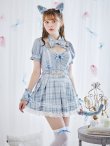 画像10: 【即日発送！】【sugar nine×マリームーンコラボ】 【ハロウィン】マリームーンコラボ制服ネコセットアップ 【コスプレ7点セット】 【XS-Lサイズ/2カラー】[YMT] (10)