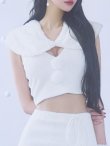 画像16: 【即日発送！】【サンタコス 4点セット】【XS-Lサイズ】ファーティペット付きニットセットアップサンタコスプレ(SLG001)(SFB001)[YMT] (16)