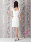 画像5: 【an ANDY Fashion Press 07 /ゆめ - COLLECTION 02】フラワーレース/ ファー/ スパンコール/ タイト/ ミニドレス/ キャバドレス[OF05] (5)