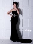 画像4: ANDY Fashion Press 07 掲載商品【PREMIUM ANDY】ベア/ベロア/マーメイド/ロングドレス /キャバドレス long[OF05] (4)