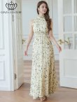 ベージュ　モデル：Aoli　身長：162cm　着用サイズ：Sサイズ(7号)