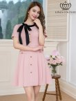 ピンク モデル：Aoli　身長：162cm 着用サイズ：7号(Sサイズ)