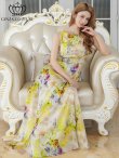 イエロー　モデル：Aoli　身長：162cm 着用サイズ：7号(Sサイズ)