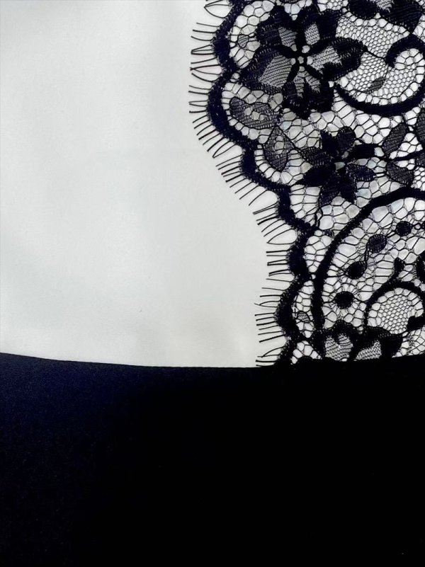 ホワイトxブラック