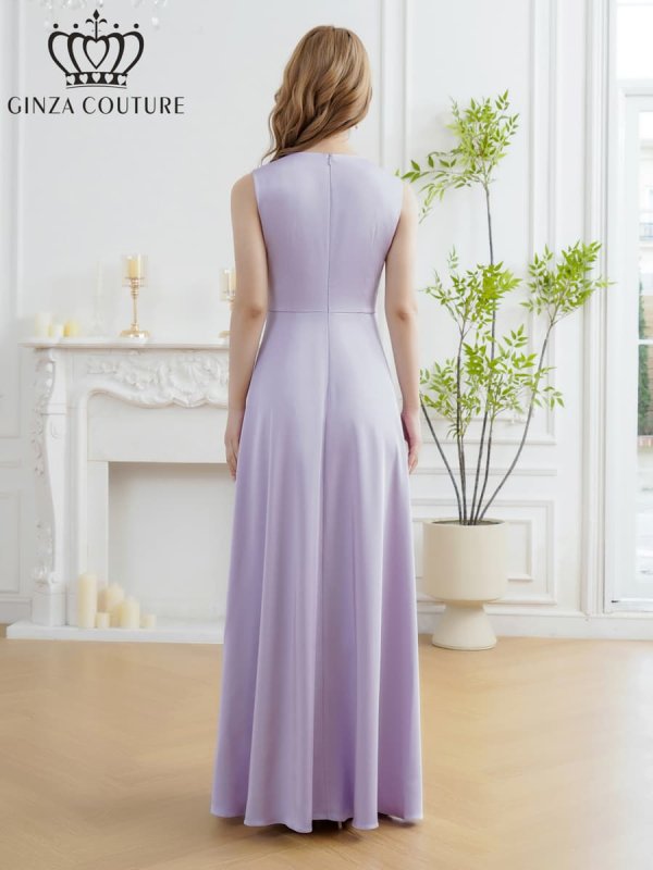 パープル モデル：Aoli　身長：162cm 着用サイズ：7号(Sサイズ)