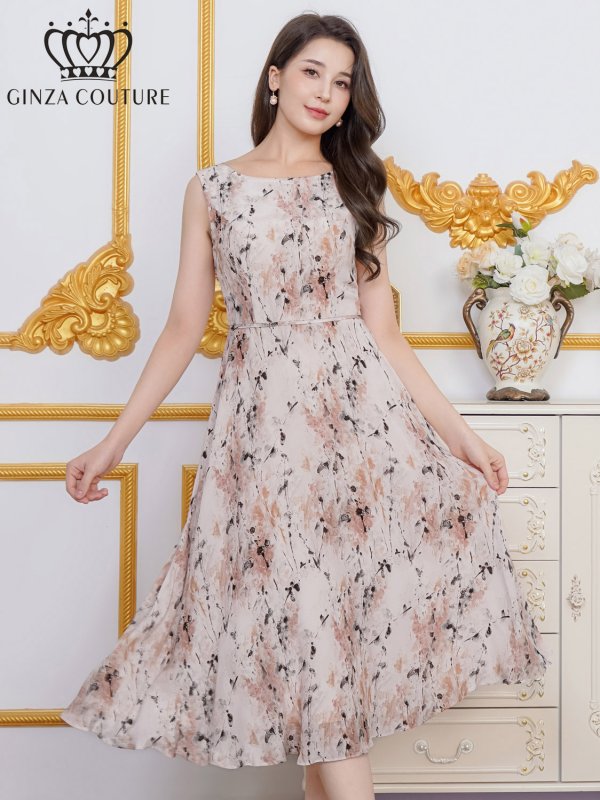 オレンジxブラック　モデル：Didi　身長：166cm　着用サイズ：7号(Sサイズ)