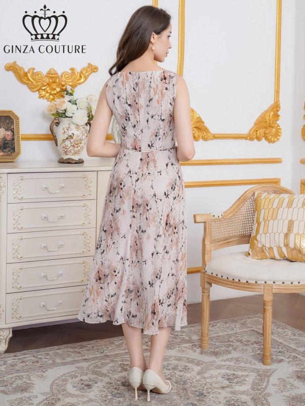 オレンジxブラック　モデル：Didi　身長：166cm　着用サイズ：7号(Sサイズ)