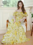 イエロー　モデル：Aoli　身長：162cm　着用サイズ：7号(Sサイズ)