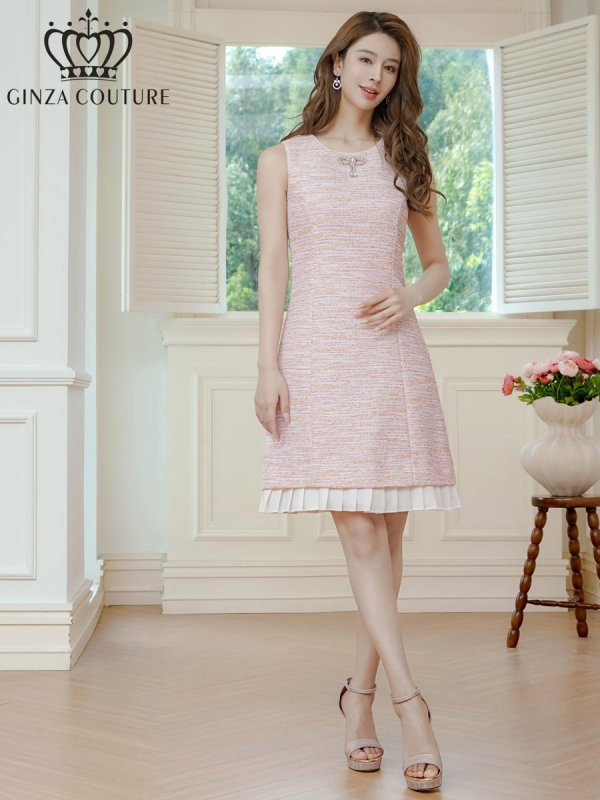 ピンク モデル：Aoli　身長：162cm 着用サイズ：7号(Sサイズ)