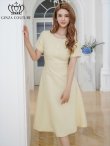 イエロー モデル:Aoli 身長:162cm 着用サイズ:7号(Sサイズ)