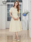 イエロー モデル:Aoli 身長:162cm 着用サイズ:7号(Sサイズ)