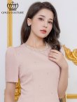 ピンク　モデル：Didi　身長：166cm　着用サイズ：7号(Sサイズ)