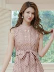 ピンク モデル：Aoli　身長：162cm 着用サイズ：7号(Sサイズ)
