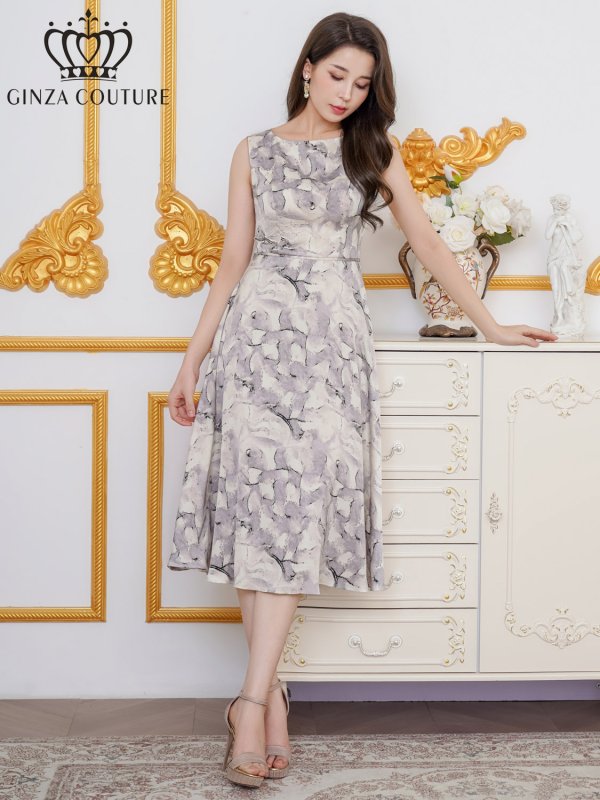 グレー　モデル：Didi　身長：166cm　着用サイズ：7号(Sサイズ)