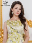 イエロー　モデル：Didi　身長：166cm　着用サイズ：7号(Sサイズ)