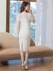 ホワイト モデル：Aoli　身長：162cm 着用サイズ：7号(Sサイズ)