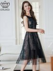 ブラック モデル：Aoli　身長：162cm 着用サイズ：7号(Sサイズ)