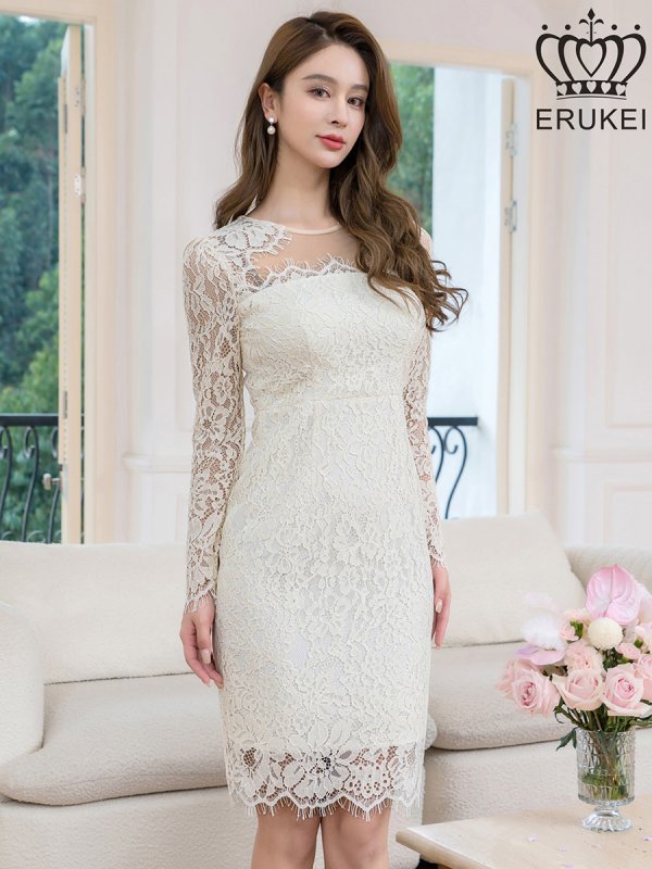 アイボリー モデル：Aoli　身長：162cm 着用サイズ：7号(Sサイズ)