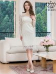 アイボリー モデル：Aoli　身長：162cm 着用サイズ：7号(Sサイズ)