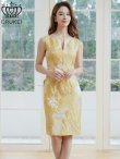 イエロー　モデル：Aoli　身長：162cm　着用サイズ：7号(Sサイズ)着用