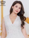 ホワイト　モデル：Didi　身長：166cm　着用サイズ：7号(Sサイズ)