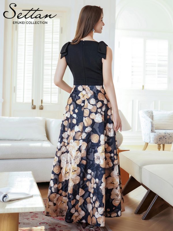 ブラックxイエロー モデル:Aoli 身長:162cm:7号(Sサイズ)サイズ